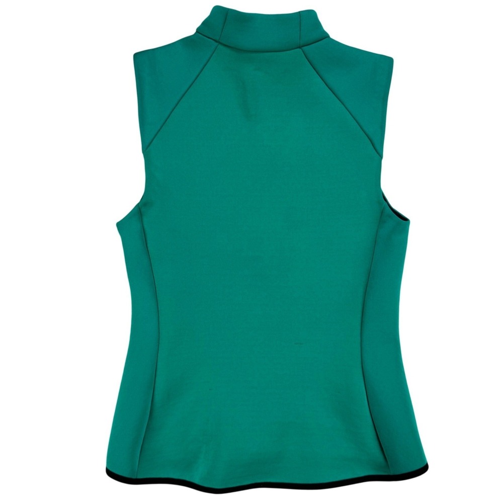 Nike Therma Sphere Dri-FIT Running Vest Teal Black Women's Small Full Zip - Picture 3 of 7